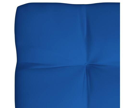 Pernă canapea din paleți, albastru, 120 x 80 x 12 cm, textil, 4 image