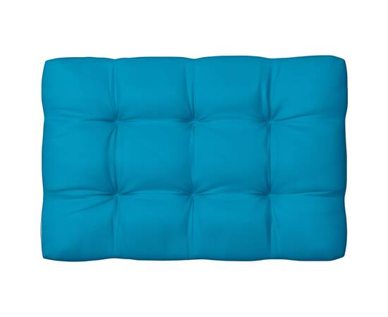 Pernă canapea din paleți, albastru, 120 x 80 x 12 cm, 2 image