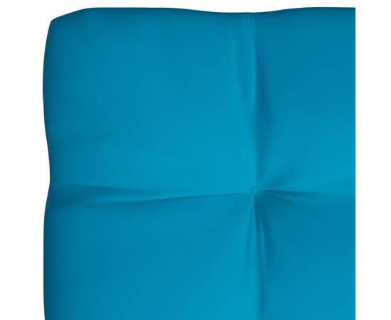 Pernă canapea din paleți, albastru, 120 x 80 x 12 cm, 4 image