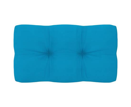 Pernă canapea din paleți, albastru, 70 x 40 x 12 cm, 2 image