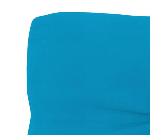 Pernă canapea din paleți, albastru, 70 x 40 x 12 cm, 3 image