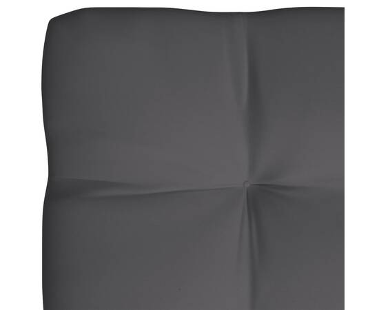 Pernă canapea din paleți, antracit, 120 x 80 x 12 cm, textil, 4 image