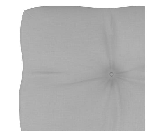 Pernă canapea din paleți, gri, 80 x 40 x 12 cm, 3 image