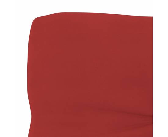 Pernă canapea din paleți, roșu, 70 x 40 x 12 cm, 3 image