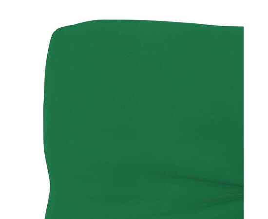 Pernă canapea din paleți, verde, 70 x 40 x 12 cm, 3 image