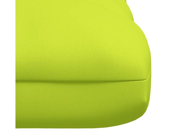 Pernă canapea din paleți, verde aprins, 120x80x12 cm, textil, 3 image