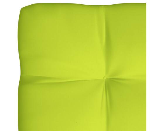 Pernă canapea din paleți, verde aprins, 120x80x12 cm, textil, 4 image