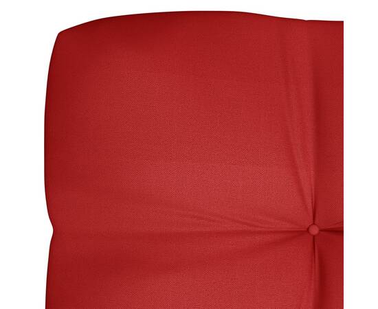 Pernă pentru canapea de grădină, roșu, 120x40x12 cm, textil, 3 image