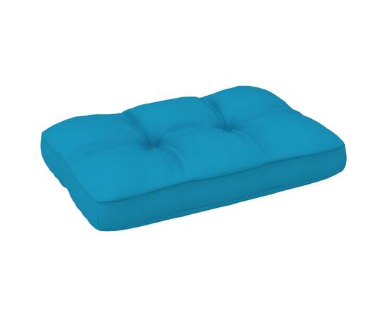 Pernă pentru canapea din paleți, albastru, 60 x 40 x 12 cm, 2 image