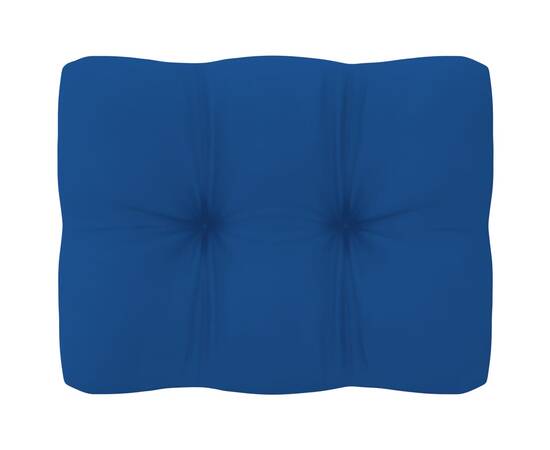 Pernă pentru canapea din paleți, albastru regal, 50x40x12 cm, 2 image