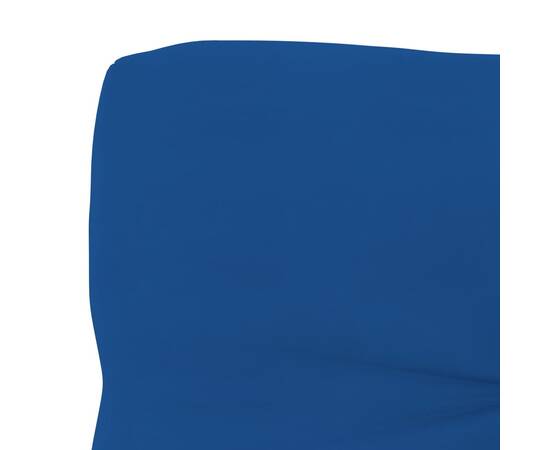 Pernă pentru canapea din paleți, albastru regal, 50x40x12 cm, 3 image