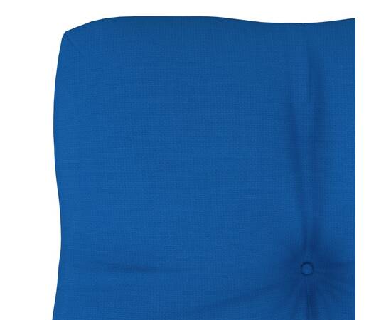 Pernă pentru canapea din paleți, albastru regal 60 x 40 x 12 cm, 3 image
