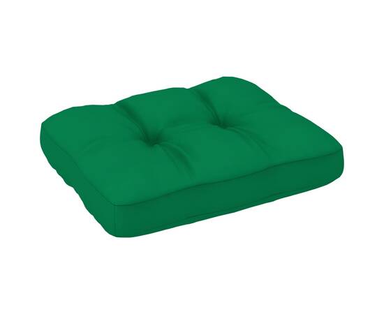 Pernă pentru canapea din paleți, verde, 50 x 40 x 12 cm, 2 image