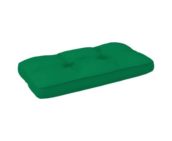 Pernă pentru canapea din paleți, verde, 80 x 40 x 12 cm, 2 image