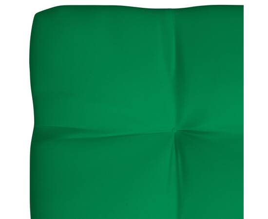 Pernă pentru paleți, verde, 120 x 80 x 12 cm, material textil, 3 image