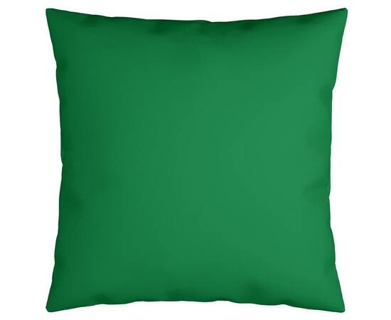 Perne decorative, 4 buc., verde, 60 x 60 cm, material textil, 3 image