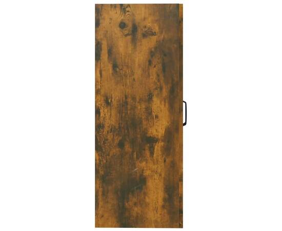 Dulap de perete suspendat, stejar fumuriu, 69,5x34x90 cm, 4 image