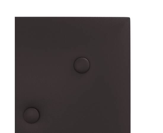 Panouri perete 12 buc. negru 30x30 cm piele ecologică 1,08 m², 6 image