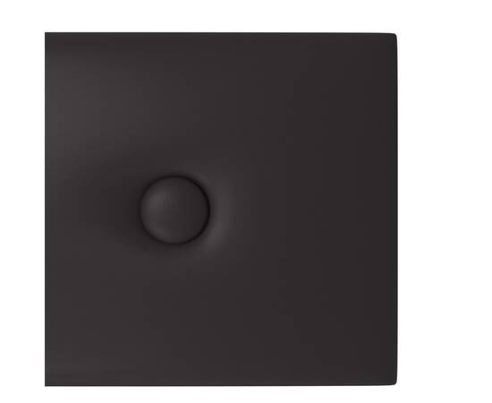 Panouri perete 12 buc. negru 60x15 cm piele ecologică 1,08 m², 6 image