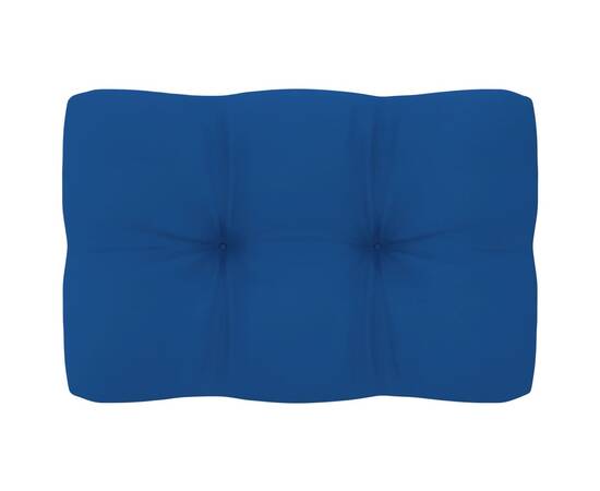 Perne canapea din paleți, 2 buc., albastru regal, 6 image