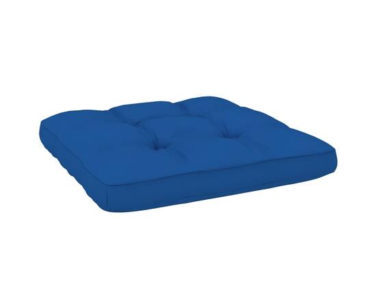 Perne canapea din paleți, 2 buc., albastru regal, 7 image