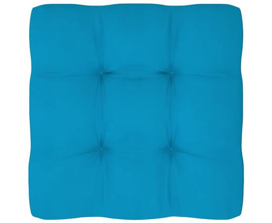 Perne canapea din paleți, 2 buc., albastru, 9 image