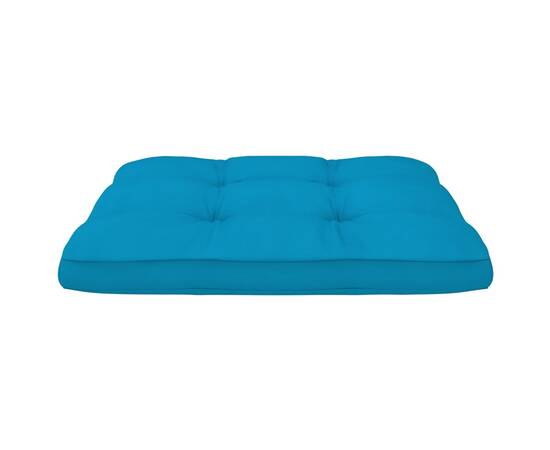 Perne canapea din paleți, 2 buc., albastru, 8 image