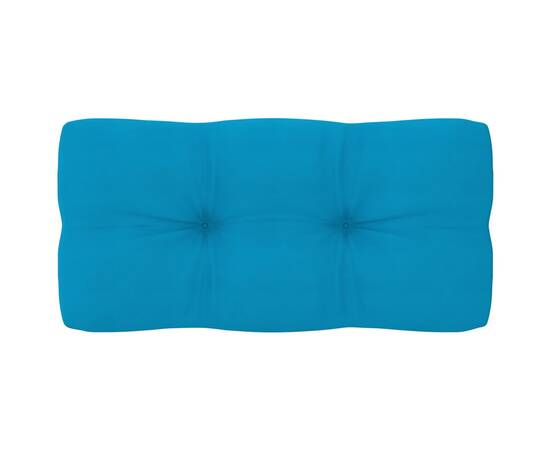 Perne canapea din paleți, 2 buc., albastru, 6 image