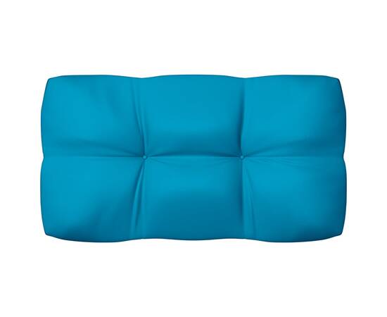 Perne canapea din paleți 7 buc. albastru, 6 image