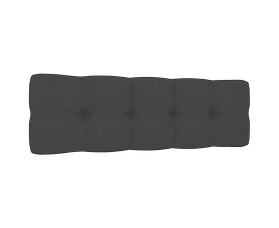 Perne de canapea din paleți, 2 buc., antracit, 7 image