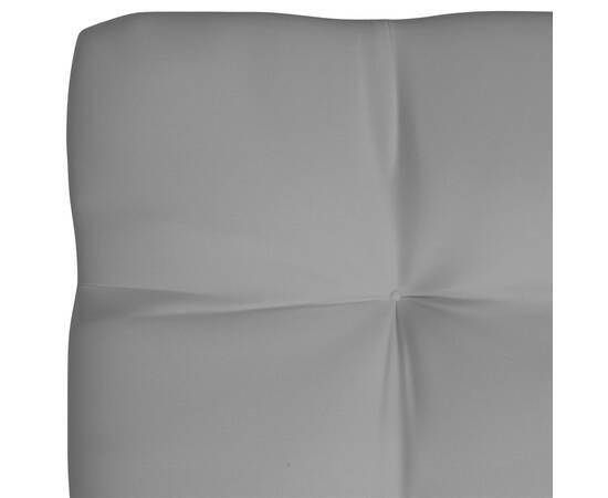 Perne de canapea din paleți, 7 buc., gri, 7 image