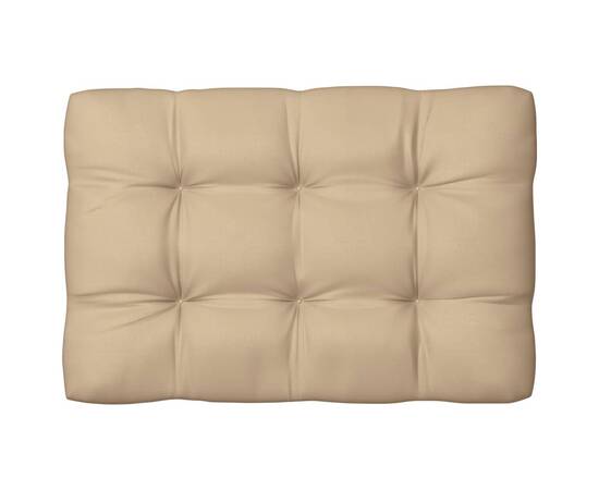 Perne pentru canapea din paleți, 2 buc., bej, 4 image