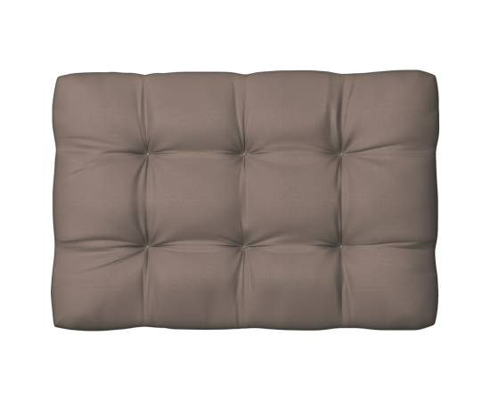Perne pentru canapea din paleți, 2 buc., gri taupe, 4 image