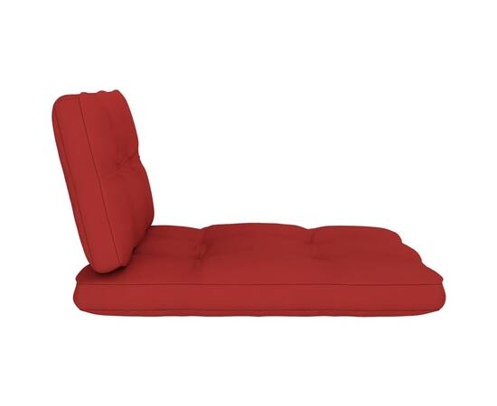 Perne pentru canapea din paleți, 2 buc., roșu, 4 image
