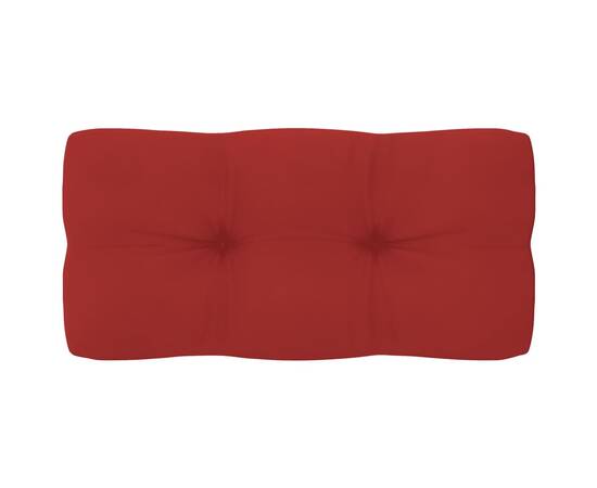 Perne pentru canapea din paleți, 2 buc., roșu, 5 image
