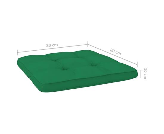 Perne pentru canapea din paleți, 2 buc., verde, 11 image