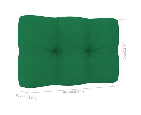 Perne pentru canapea din paleți, 2 buc., verde, 10 image