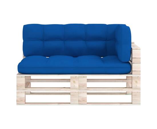 Perne pentru canapea din paleți, 3 buc., albastru regal, 3 image