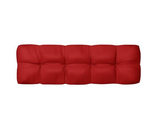 Perne pentru canapea din paleți, 3 buc., roșu, 5 image