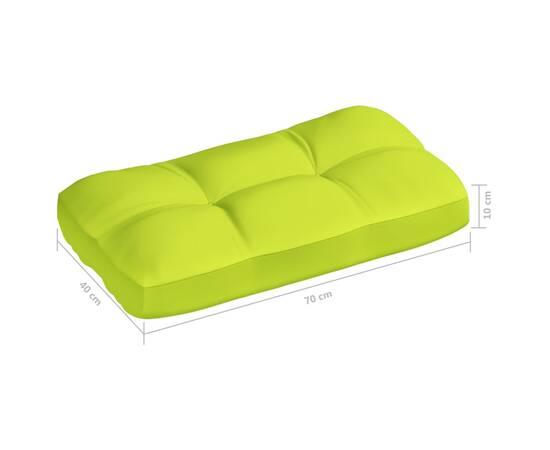 Perne pentru canapea din paleți, 3 buc., verde aprins, 10 image