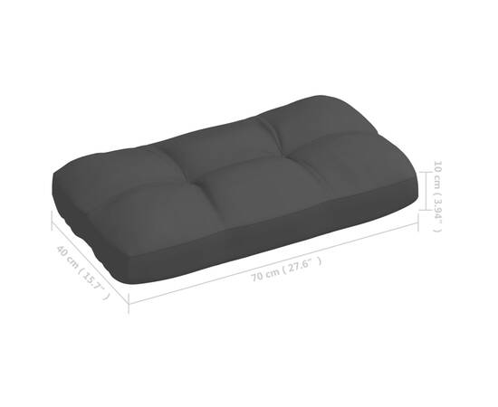 Perne pentru canapea din paleți, 5 buc., negru, 10 image
