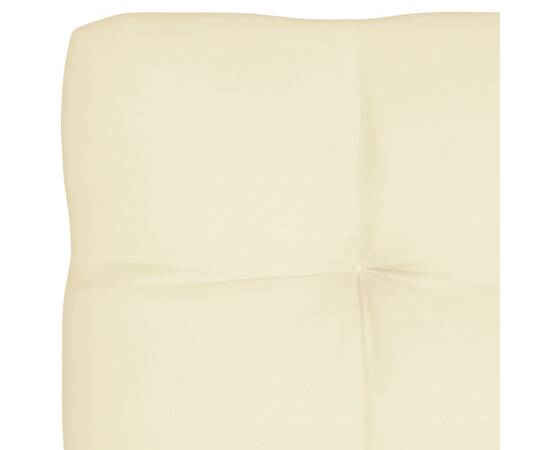 Perne pentru canapea din paleți, 7 buc., crem, 7 image