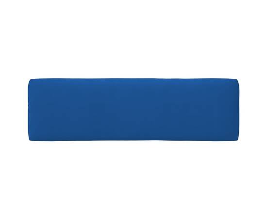 Perne canapea din paleți 2 buc. albastru regal, 9 image