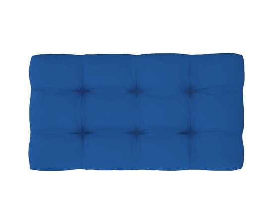 Perne canapea din paleți 2 buc. albastru regal, 7 image