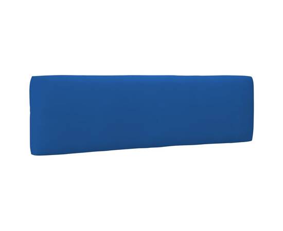 Perne canapea din paleți 2 buc. albastru regal, 8 image