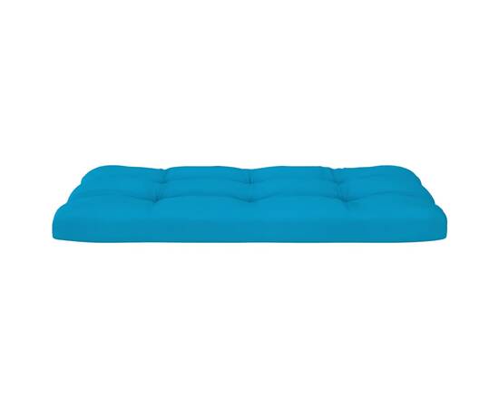 Perne canapea din paleți 2 buc. albastru, 6 image