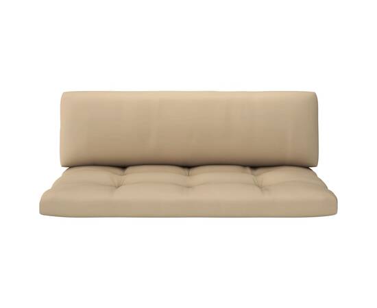 Perne pentru canapea din paleți, 2 buc., bej, 3 image