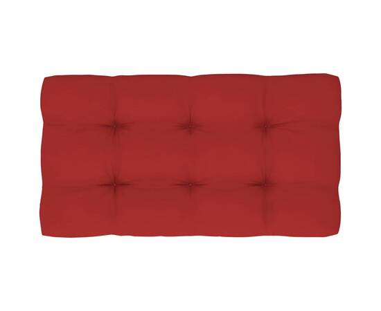 Perne pentru canapea din paleți, 2 buc., roșu, 7 image