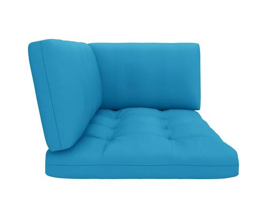 Perne pentru canapea din paleți, 3 buc., albastru, 4 image