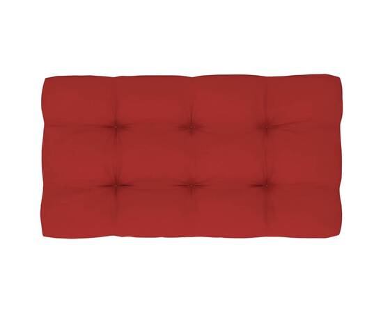 Perne pentru canapea din paleți, 3 buc., roșu, 6 image